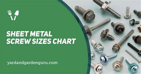 10 sheet metal screw length|sheet metal screw chart.